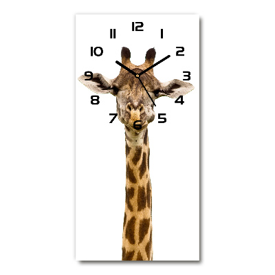 Wanduhr Giraffe