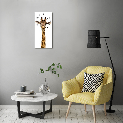 Wanduhr Giraffe