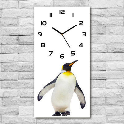Wanduhr Pinguin