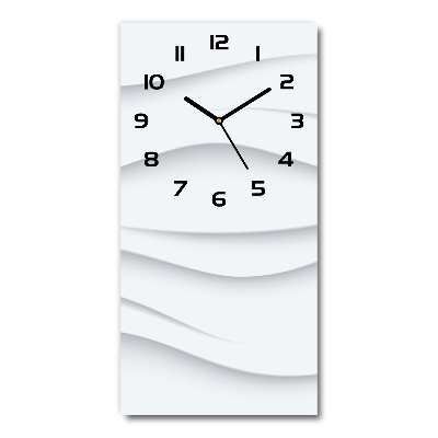 Wanduhr Abstrakte Wellen