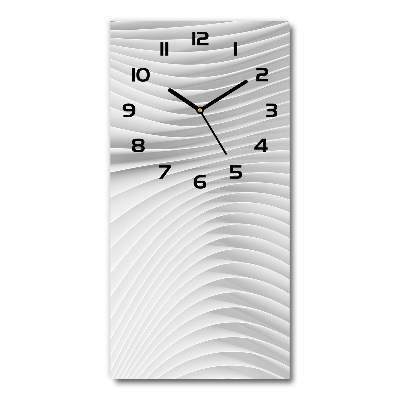 Moderne wanduhr Abstrakte Linien