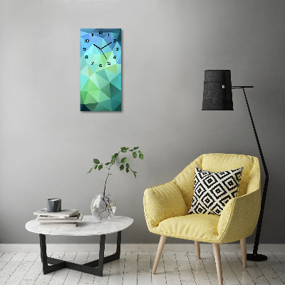 Moderne wanduhr Abstrakter Hintergrund