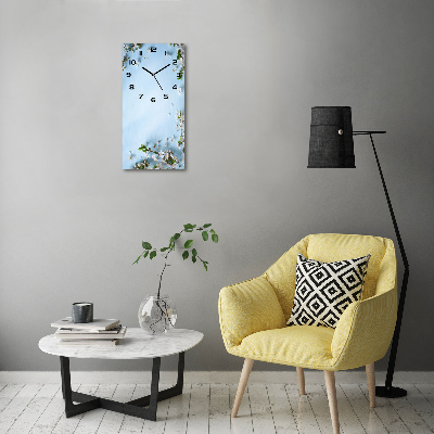 Wanduhr Kirschblüten