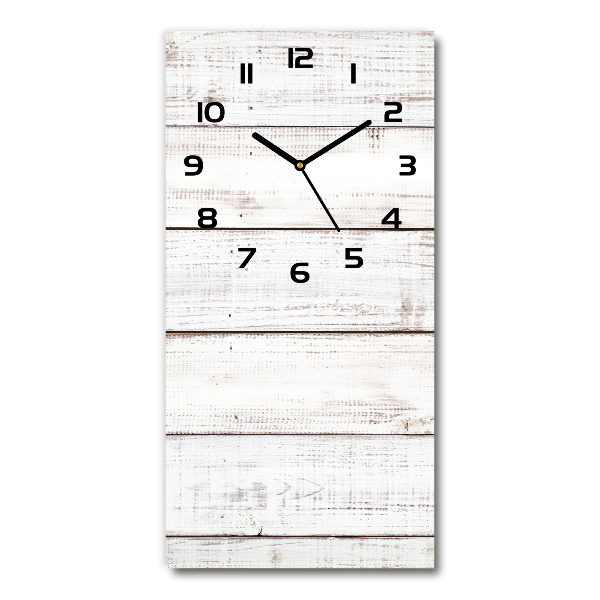 Moderne wanduhr Holzwand