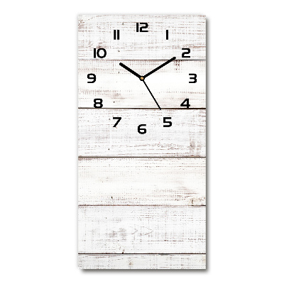 Moderne wanduhr Holzwand