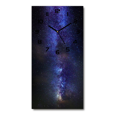 Wanduhr Milchstraße