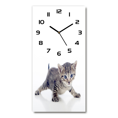 Wanduhr Kleine Katze