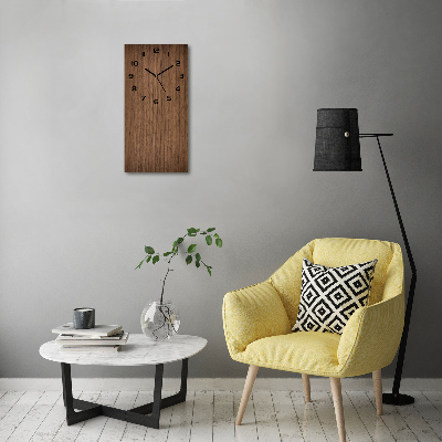 Wanduhr Holzhintergrund