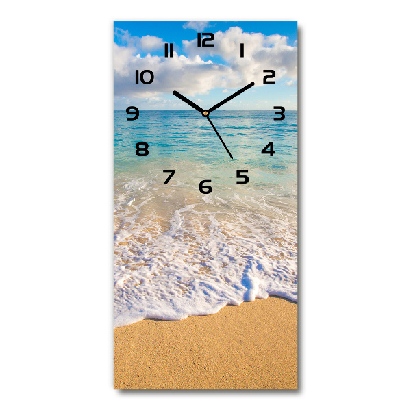 Wanduhr Tropischer Strand