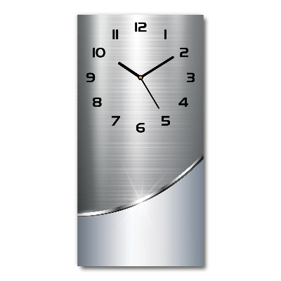 Moderne wanduhr Metallabstraktion