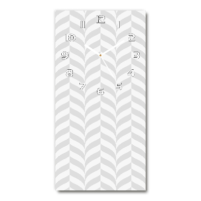 Vertikale Uhr Geometrischer Hintergrund