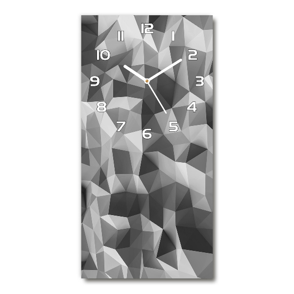 Vertikale Uhr Abstrakte Dreiecke
