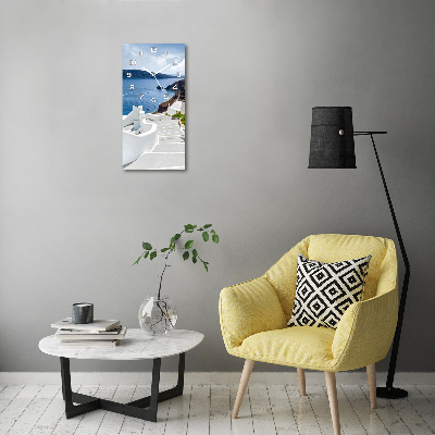 Vertikale Uhr Santorini, Griechenland