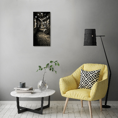 Vertikale Uhr Bourbonfässer