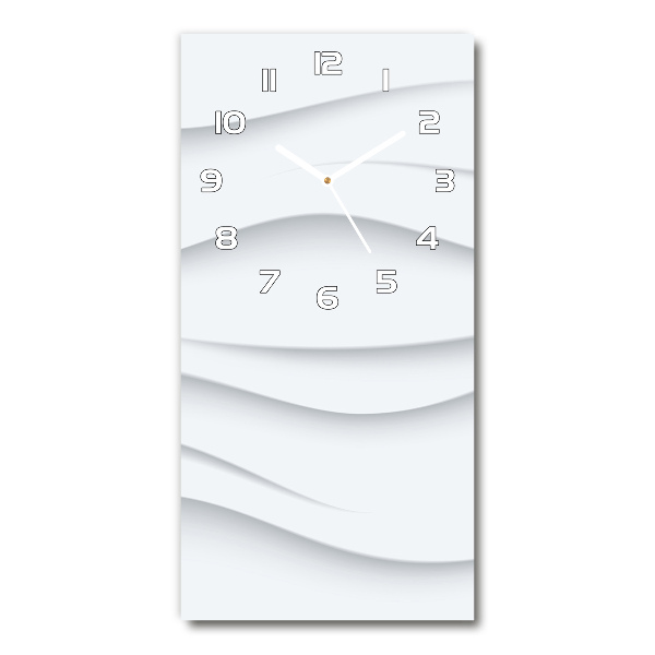 Vertikale Uhr Abstrakte Wellen