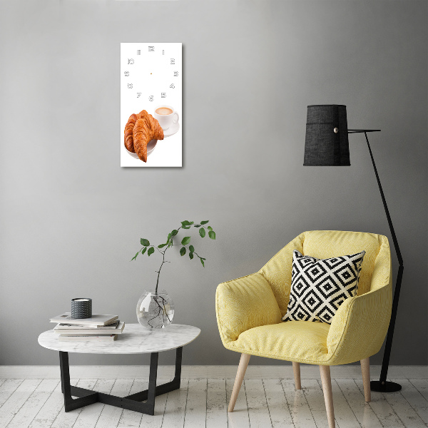 Vertikale Uhr Frühstück