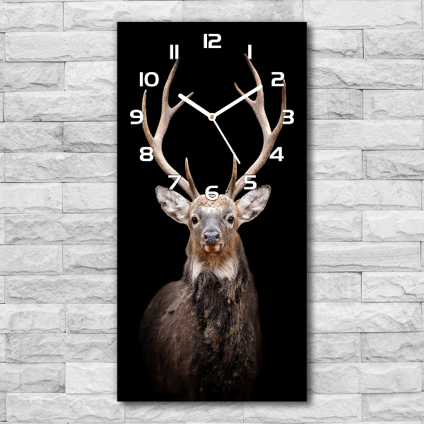 Vertikale Uhr Reh