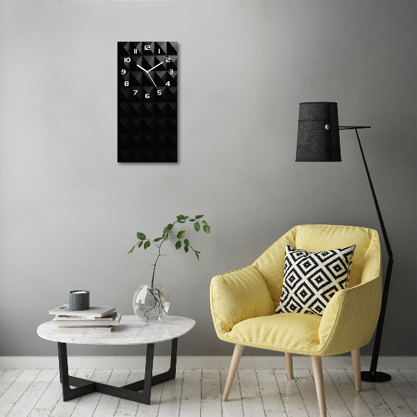 Vertikale Uhr Abstrakter Hintergrund