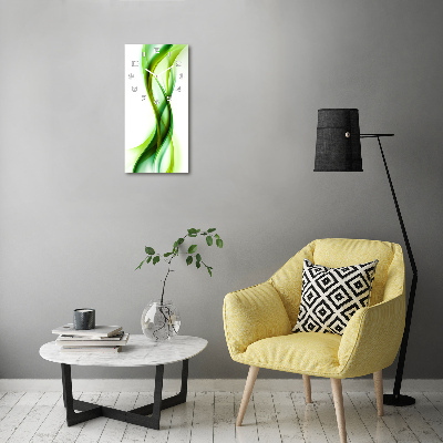 Vertikale Uhr Abstrakte Wellen