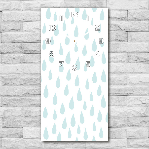 Vertikale Uhr Tröpfchen