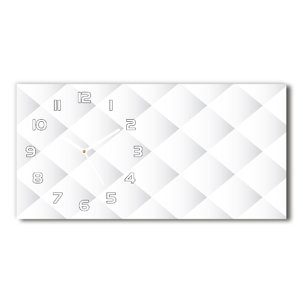 Moderne wanduhr Quadratischer Hintergrund