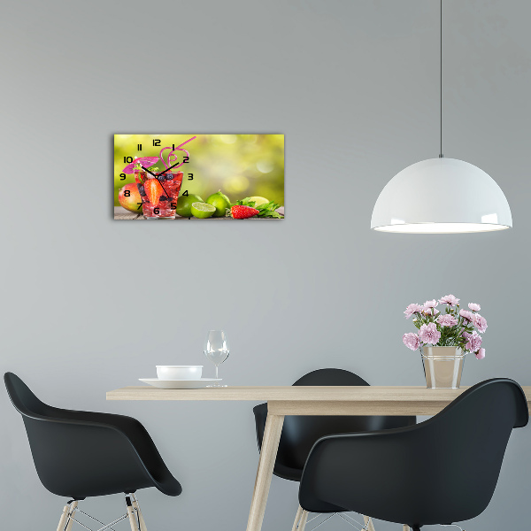 Horizontale Uhr Fruchtcocktail