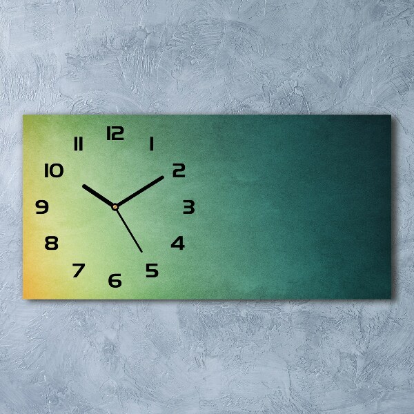 Moderne wanduhr Meeresgradient