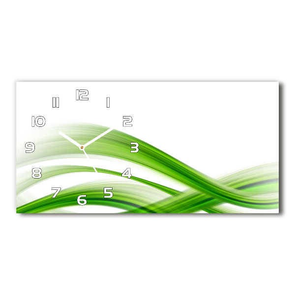Moderne wanduhr Abstrakte Wellen