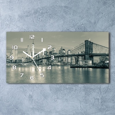Moderne wanduhr Manhattan, New York