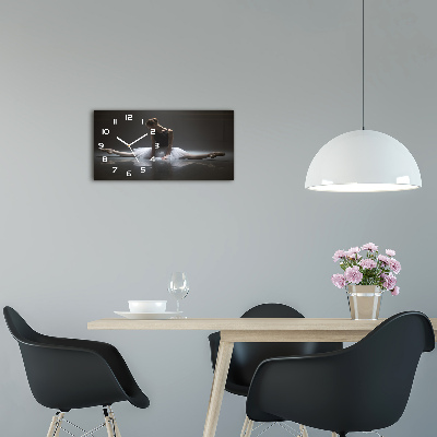 Moderne wanduhr Ballerina