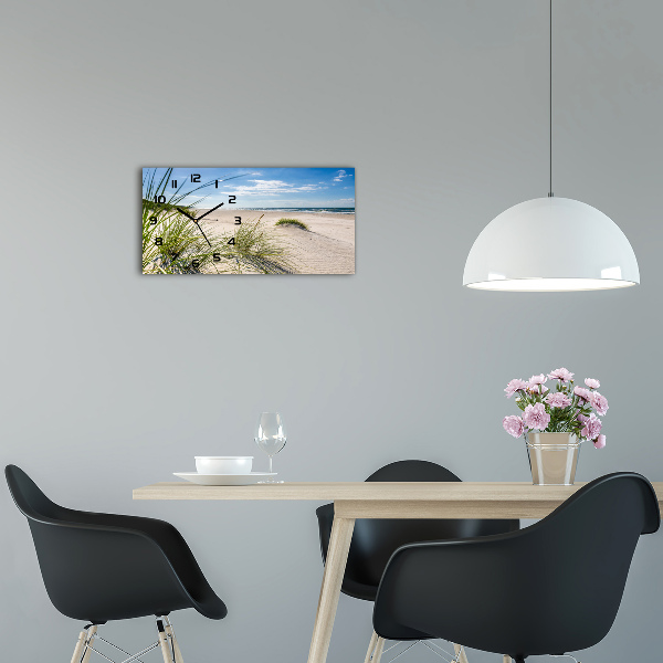 Horizontale Uhr Strand von Mrzeżyno