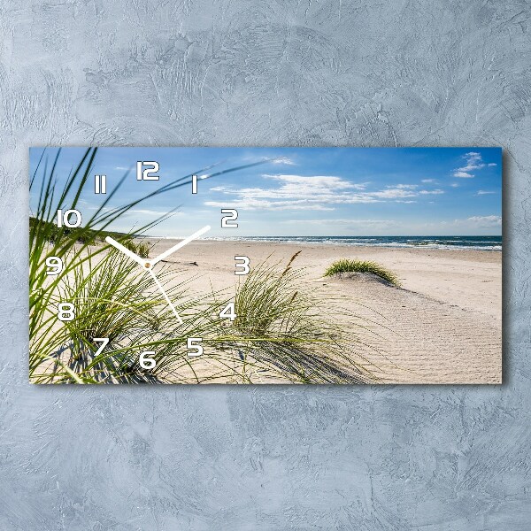 Horizontale Uhr Strand von Mrzeżyno