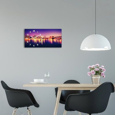 Moderne wanduhr Manhattan, New York