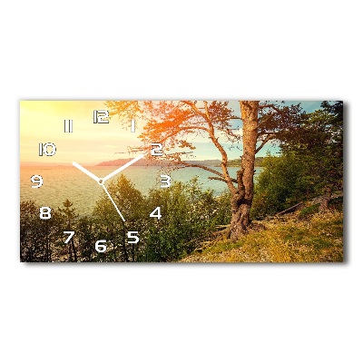 Moderne wanduhr Skandinavischer See