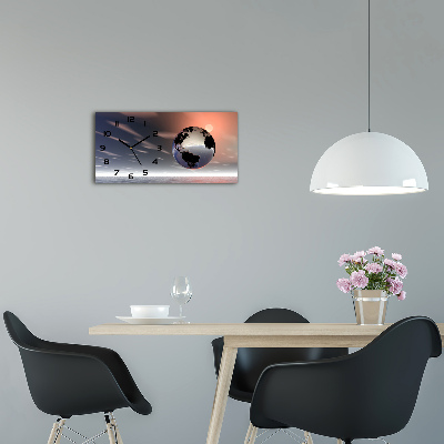 Glasuhr Planet Erde