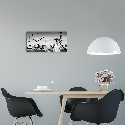 Horizontale Uhr Freiheitsstatue