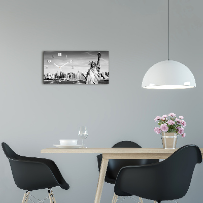 Horizontale Uhr Freiheitsstatue