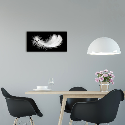 Moderne wanduhr Feder