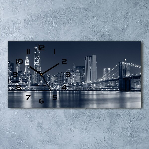Moderne wanduhr Manhattan, New York