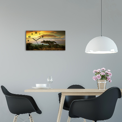 Glasuhr Kilimandscharo, Kenia