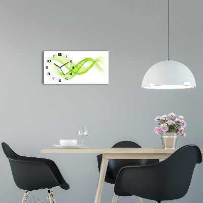 Glasuhr Bunte Wellen