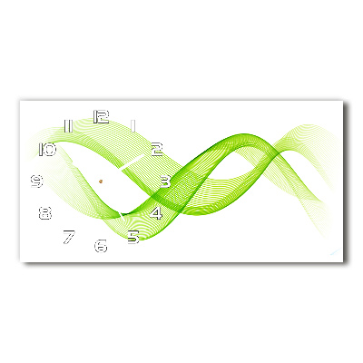 Glasuhr Bunte Wellen