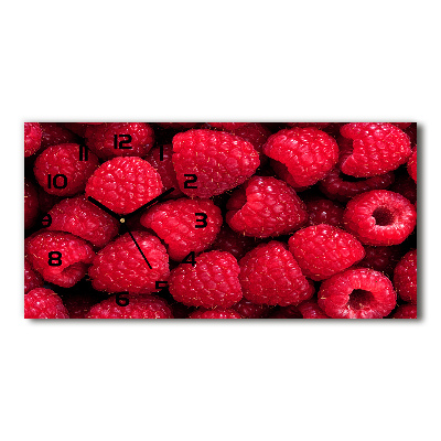 Glasuhr Himbeeren