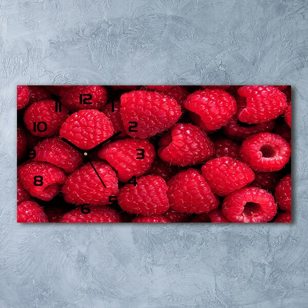 Glasuhr Himbeeren