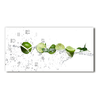 Glasuhr Kalk und Wasser