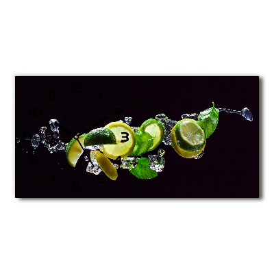 Moderne wanduhr Mojito