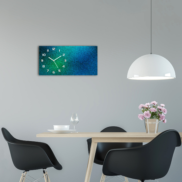 Horizontale Uhr Abstrakter Hintergrund