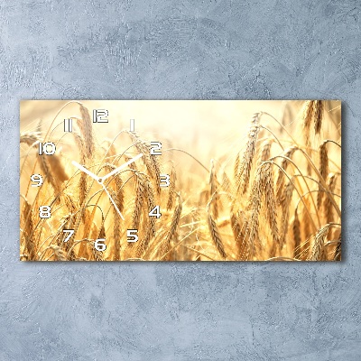 Glasuhr Getreide