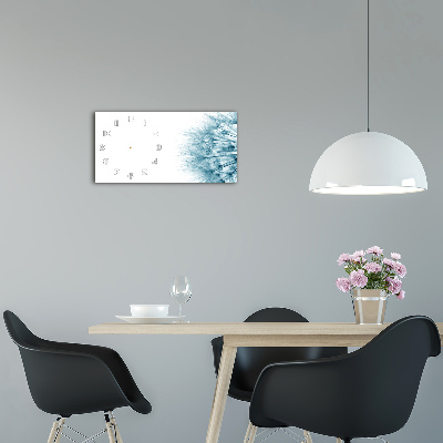 Horizontale Uhr Löwenzahn