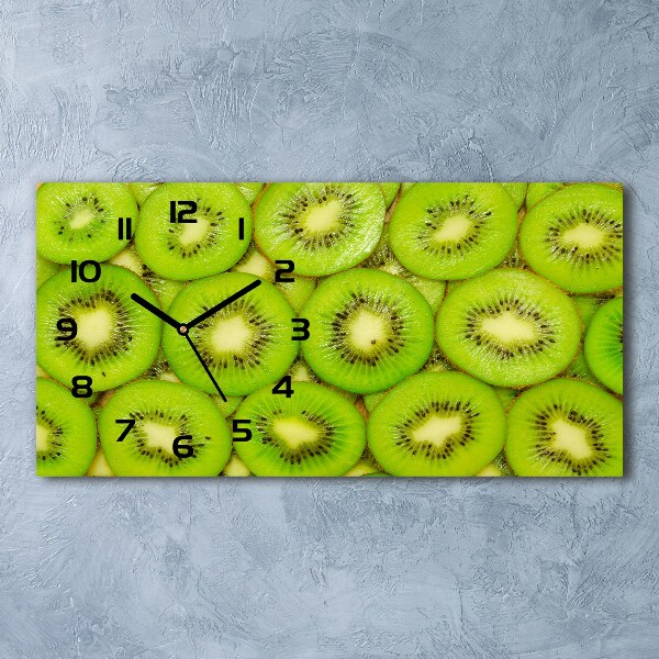 Moderne wanduhr Kiwi